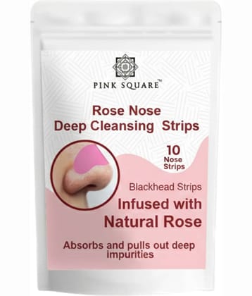 pink square - Pores Cleansing Strip For All Skin Type ( Pack of 1 )