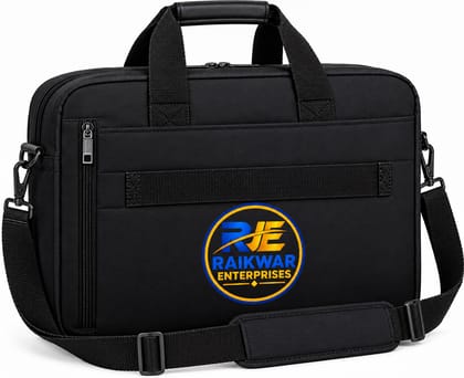 RBR Raikwar Enterprises Black 15.6 Inch Laptop Messenger Bag