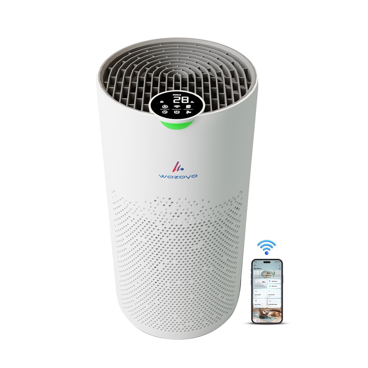 Pure Air PA5 Air Purifier for Home & Office,785 Sq Ft, 450 m³/h CADR