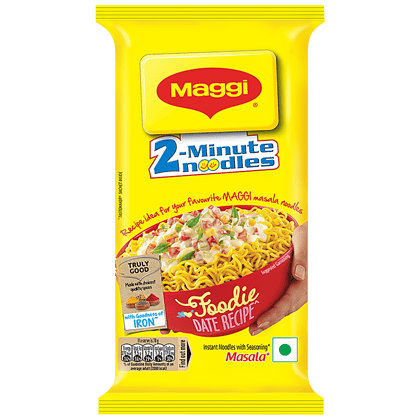 Maggi 2, Min Masala Instant Noodles, 140 G Pouch