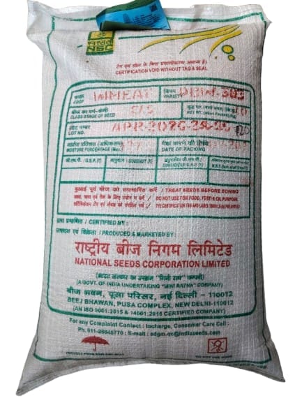   NSC Wheat DBW-303 Certified Seeds (C/S) – 20 KG Pack