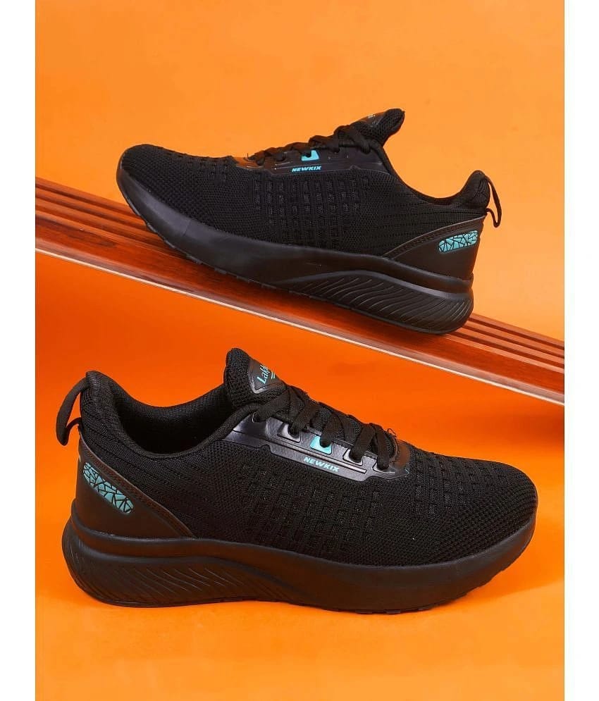 Lakhani Aashirwad E-Kick-04-Black-C.Grn Black Men's Lifestyle Shoes - None