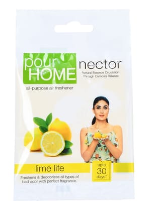 pour home all purpose air freshener nector lime life 10 gm
