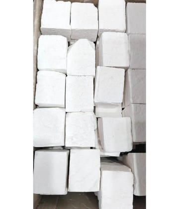 VINARGHYA Safed Bhasma Khada / Vibhuti / Vibhoothi / Thiruneeru / Holy ash Cube 100 gm