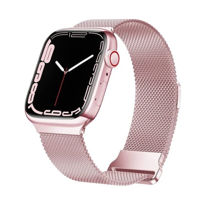 Melanese Mesh Rose Pink Strap - 20 MM Melanese Mesh Rose Pink Strap - 20 MM - Default Title