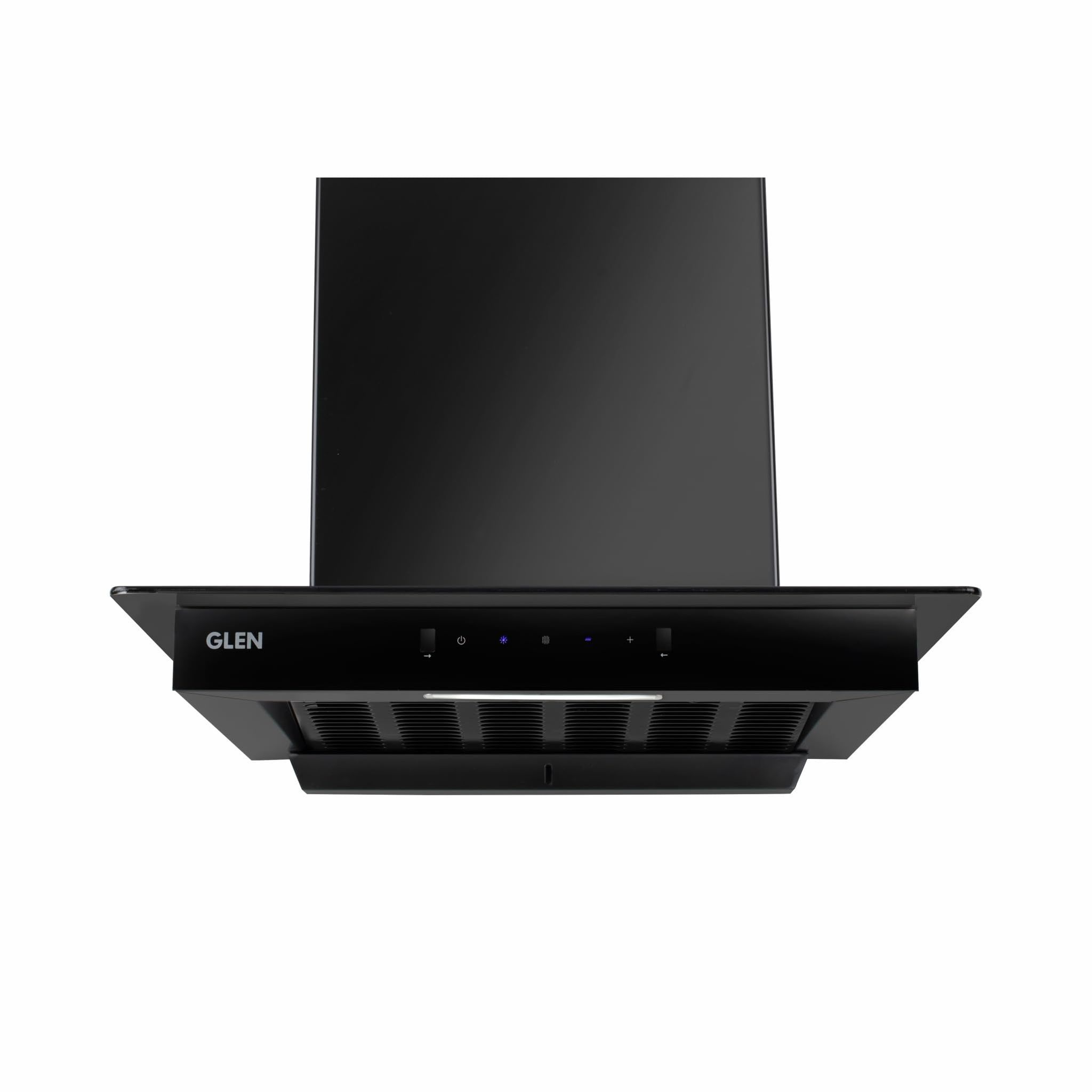 Glen 60 cm 1200 m/hr Filterless Thermal Autoclean Kitchen Chimney, T-Shaped |(Hood Selena 60,Touch & Gesture Control,Black) Glen 60 cm 1200 m/hr Filterless Thermal Autoclean Kitchen Chimney, T-Shaped |(Hood Selena 60,Touch & Gesture Control,Black) - 1200