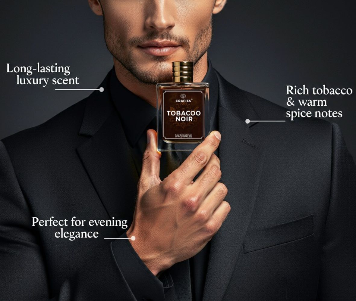 TOBACOO NOIR Men's Perfume | Luxury Bold Fragrance | Premium & Affordable Perfume | 50ml