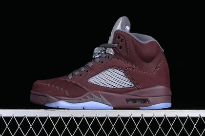 Air Jordan 5 AJ5 - burgundy-Euro 41