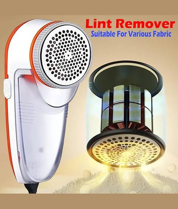 Electric Lint Remover and Fabric Shaver | Powerful Clothes Defuzzer for Sweaters, Blankets, Wool, Cotton, and Upholstery | Rechargeable, Portable, Easy to Clean, Gentle Yet Effective Fabric Care Tool