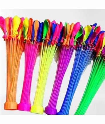 KP2® Water Balloons Holi for Kids Boys and Girls, Three Bunches Balloons – Games Swimming Pool Outdoor Fun Magic Water Balloons (222 Balloons)