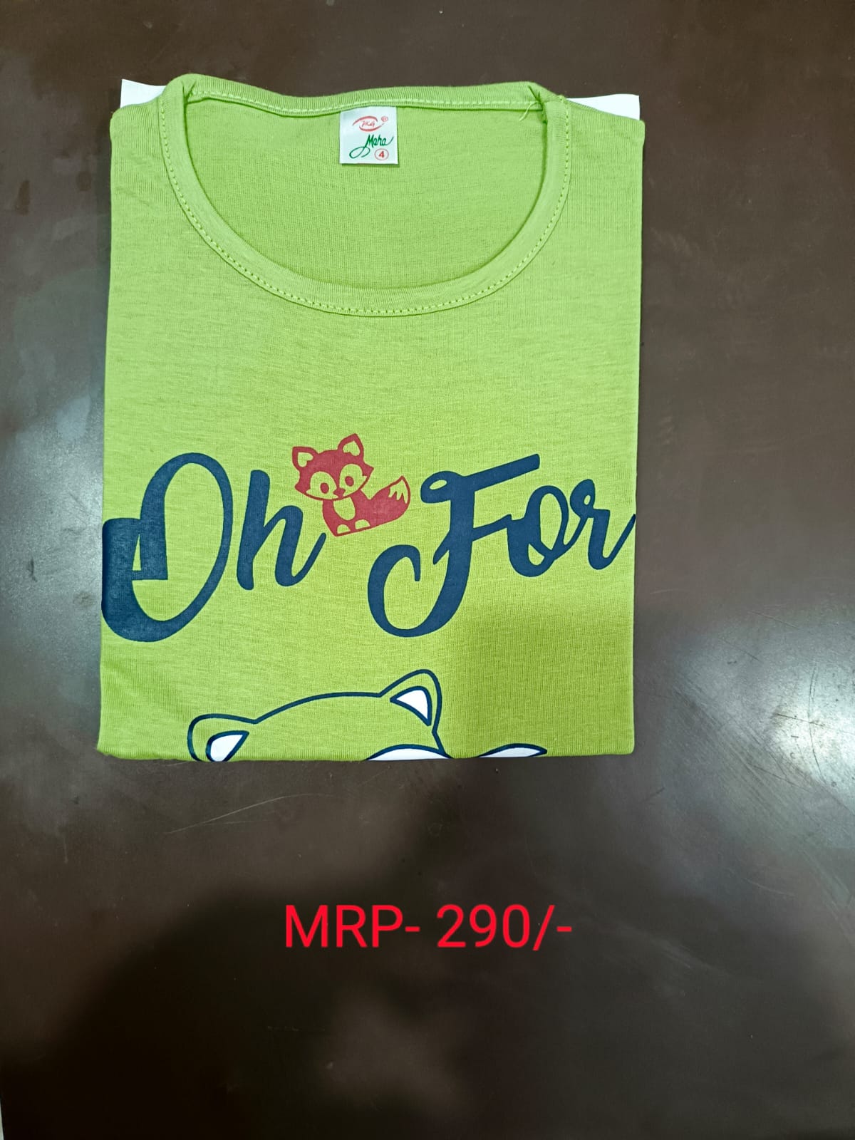 Kids Printed Cotton T-Shirt