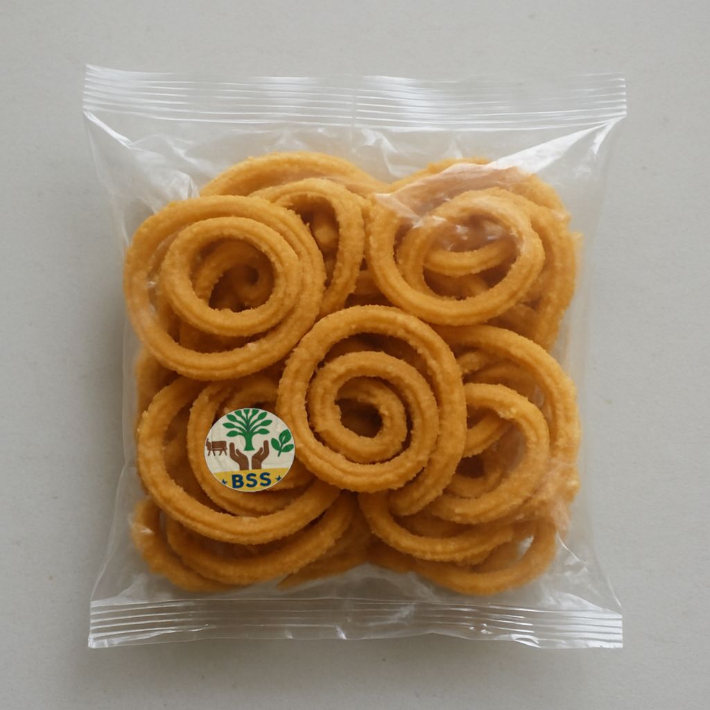 Bauvi Sahu Selection's murukku snack
