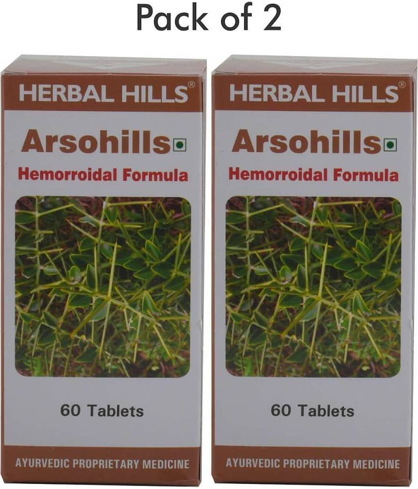 Herbal Hills Arsohills 60 Tablets - Pack of 2 Tablets 1 mg