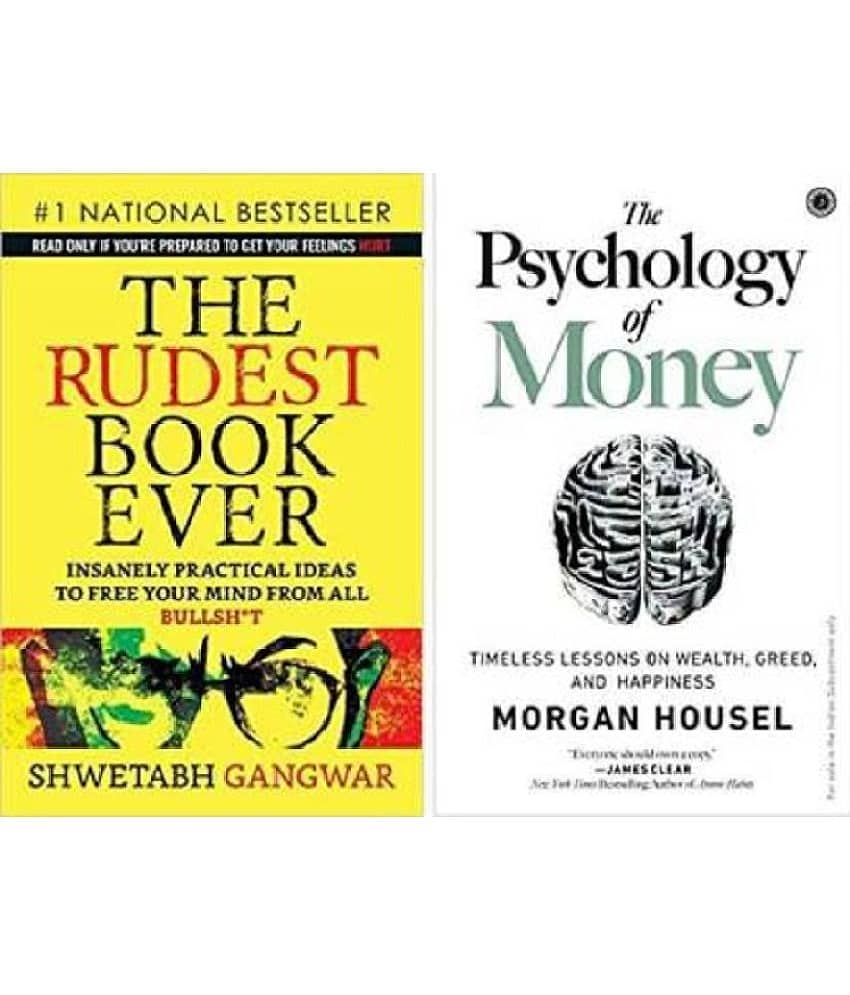 The Rudest Book Ever + The Psychology Of Money (Set Of 02 Books) (Paperback, Shwetabh Gangwar, Morgan Housel)
