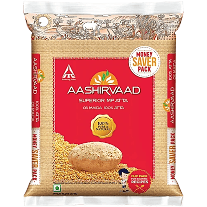 Aashirvaad Atta/Goduma Mavu - Whole Wheat, 5 kg