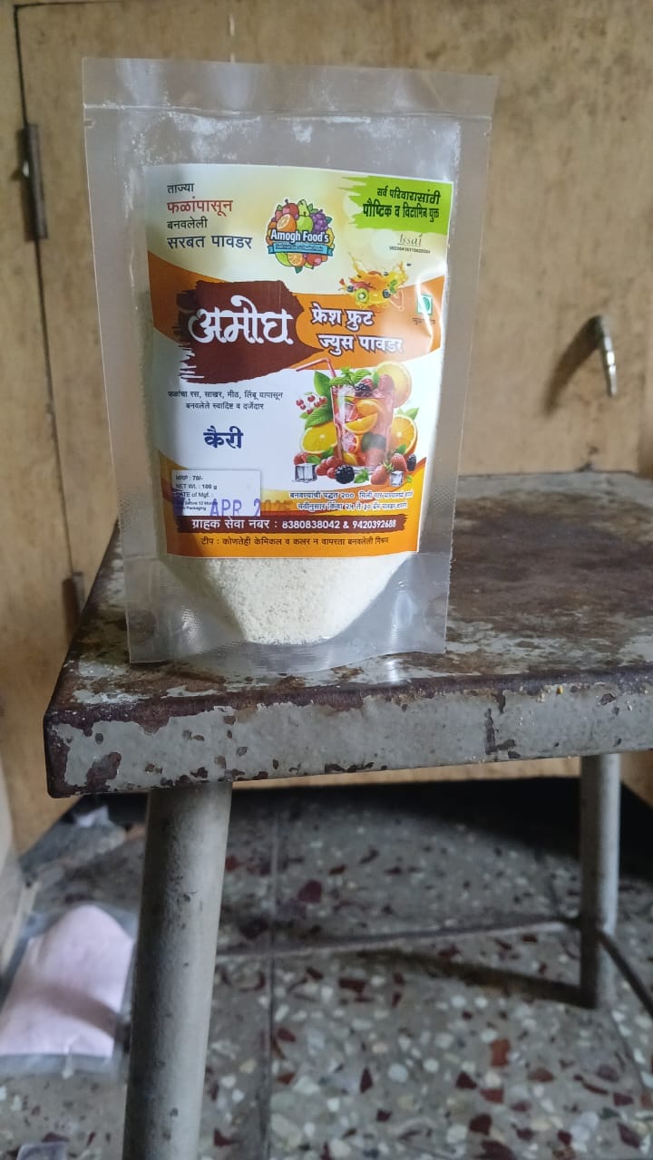 Fresh MANGO FRAUIT juice Powder 500 G
