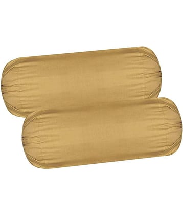 MAHALUXMI COLLECTION Set of 2 Poly Cotton Bolster Covers
