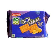 BRITANNIA 50-50 GOL MAAL TOP BUTTER 57GM