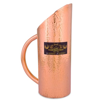 Pure Copper Hammered Jug For Serving In Hotels & Restaurants