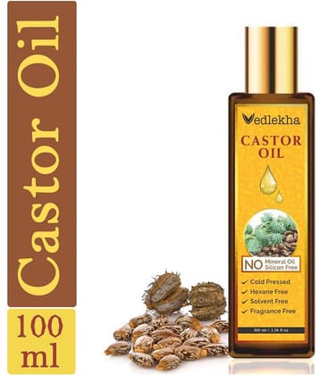 Vedlekha - Hair Growth Castor Oil 100 ml ( Pack of 1 )