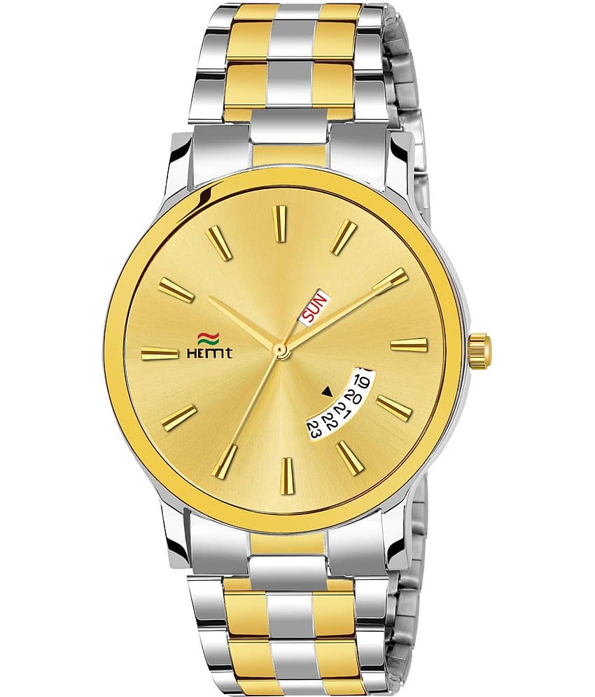 Hemt Silver Metal Analog Men's Watch