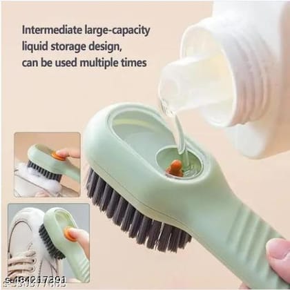 Liquid adding soft fur cleaning brush multifunctional shoe brush long handle liquid adding cleaning brush clothes cleaning tools Liquid adding soft fur cleaning brush multifunctional shoe brush long handle liquid adding cleaning brush clothes cleaning tools