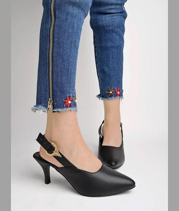 Shoetopia - Black Women's Mules Heels