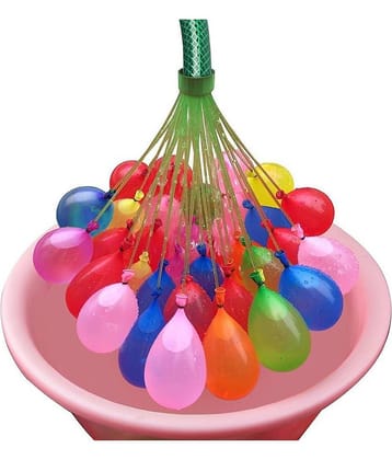 DealBindaas Holi Magic Balloon Bunch 111 Pc Auto fill (3 sets of 37 balloons) Magic Balloon  (Multicolor, Pack of 1)