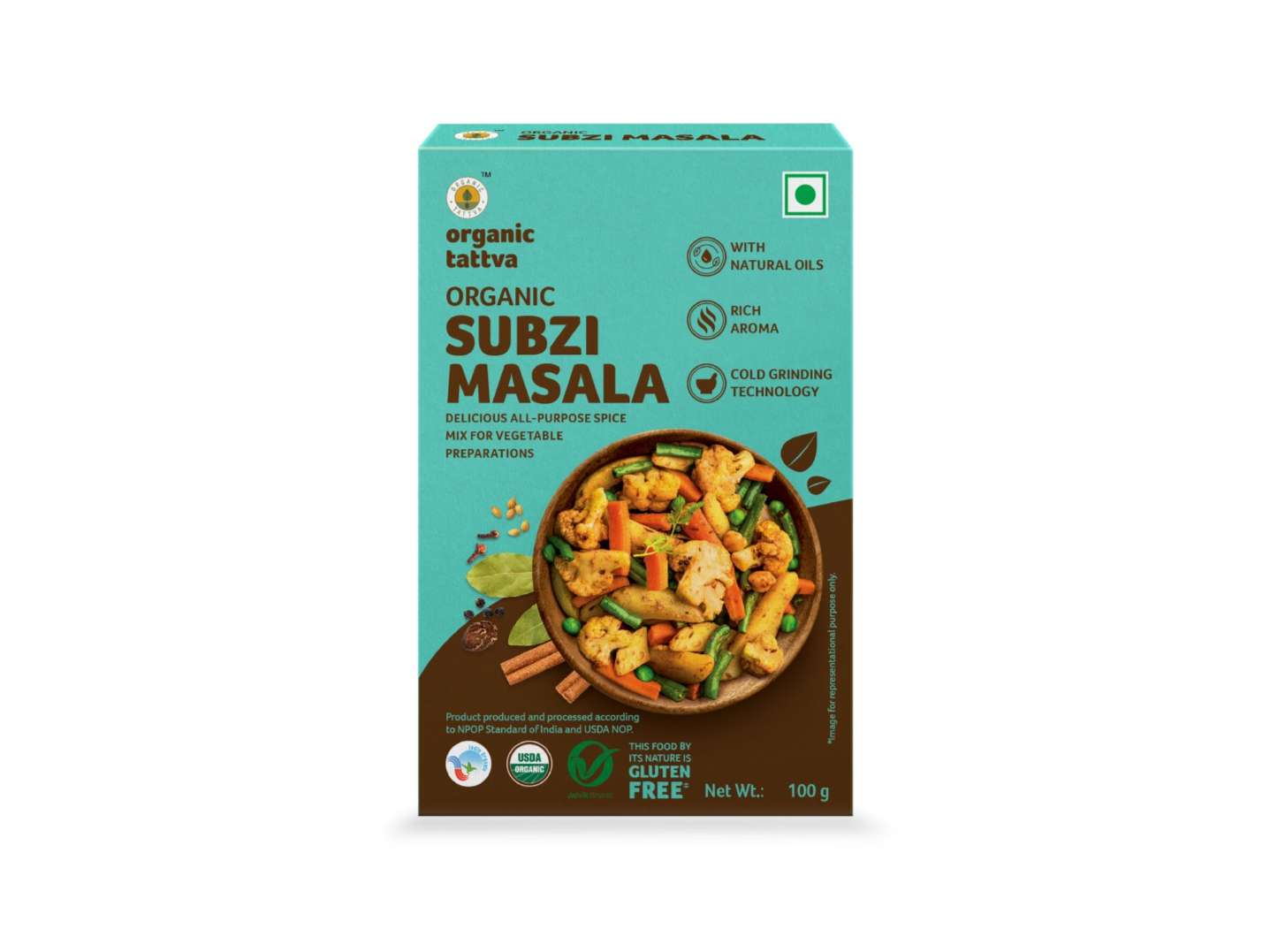 Organic Subzi Masala 100g