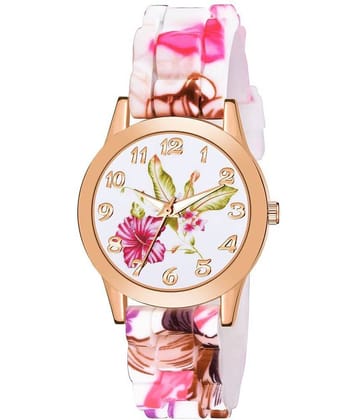 Cosmic - Multicolor Silicon Analog Womens Watch