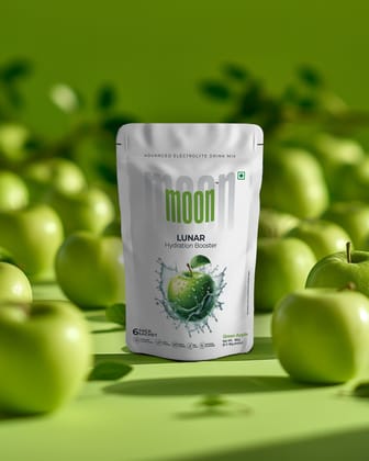 Moon Lunar Green Apple Hydration, 96 gm