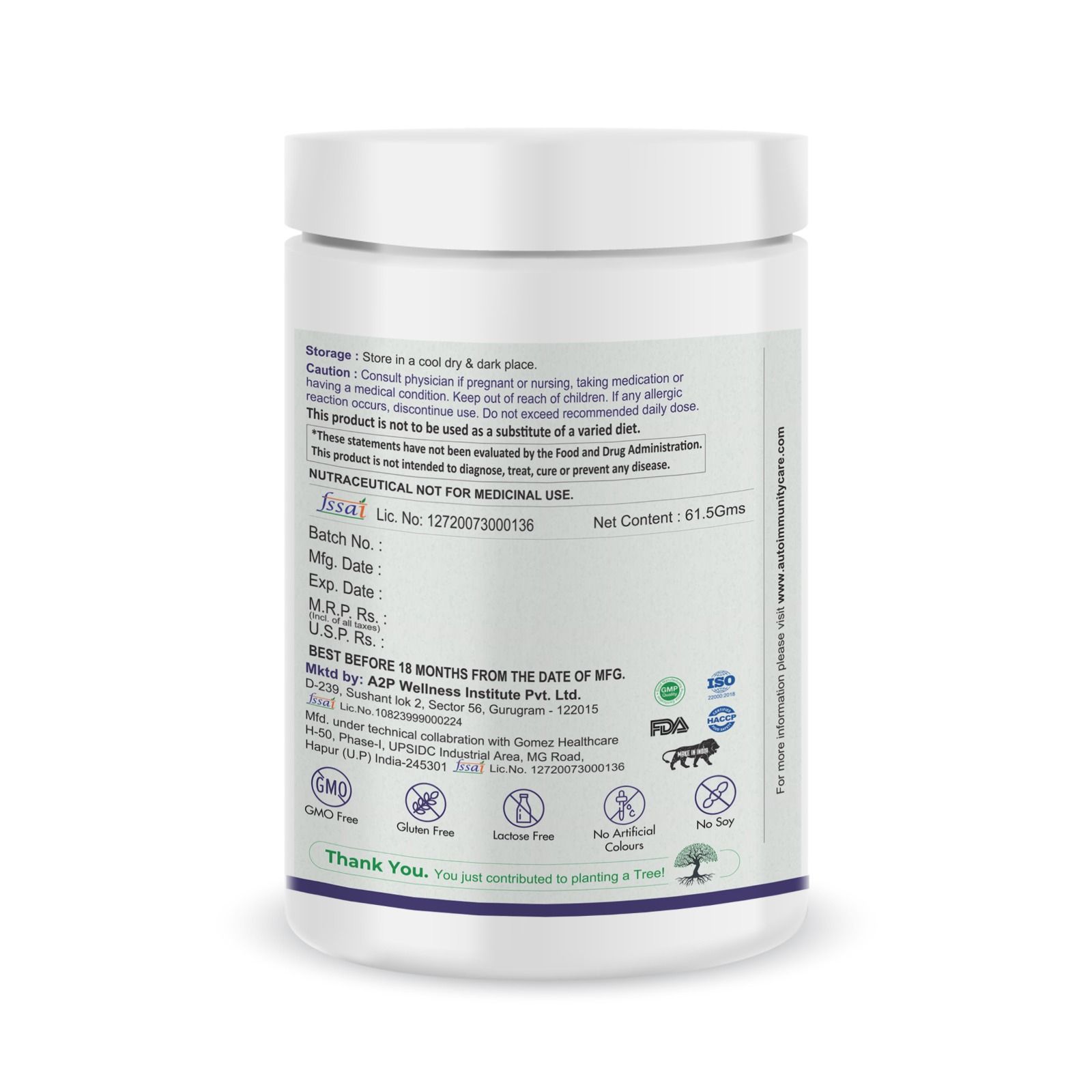 Autoimmunity Care Multi Vitamin Multi Nutrient Care