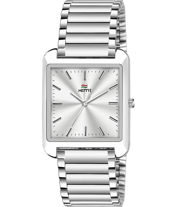 Hemt Silver Stainless Steel Analog Men's Watch