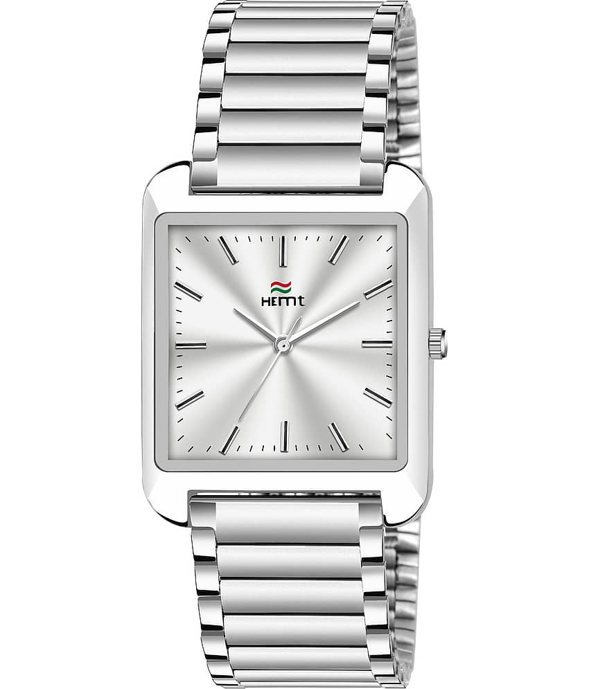Hemt Silver Stainless Steel Analog Men's Watch