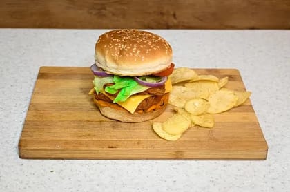 Double Cottage Cheese Burger