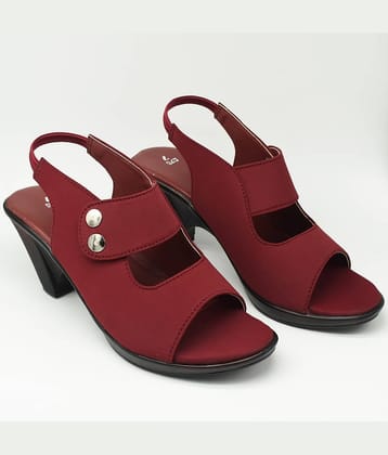 Dream Makers - Red Women's Sandal Heels