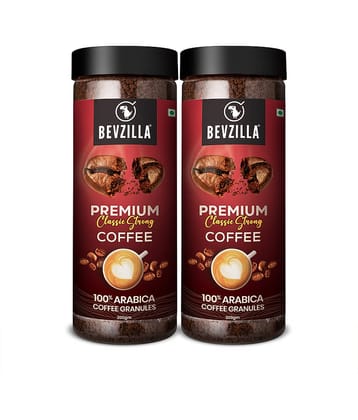 Bevzilla Instant Coffee Powder 400 gm Pack of 2