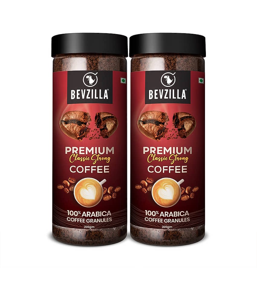 Bevzilla Instant Coffee Powder 400 gm Pack of 2