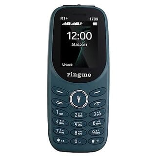 Ringme R1+ 1709 (Dual Sim, 1.8 Inch Display, 1000mAh Battery, Green)