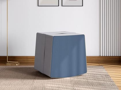 Cradle Pouf (Peacock Color)