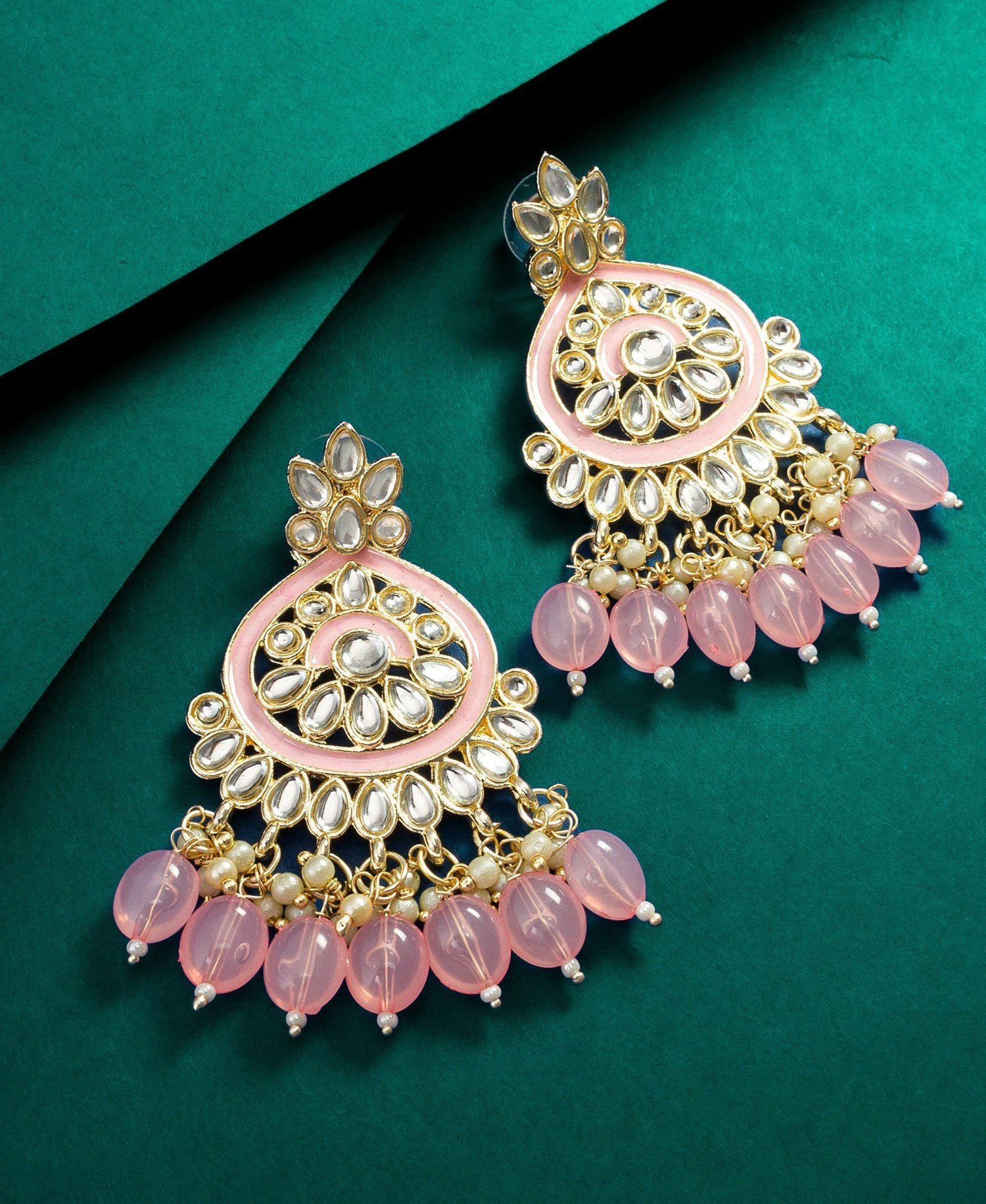 Morison Golden Leaf Earrings  Natures Elegance