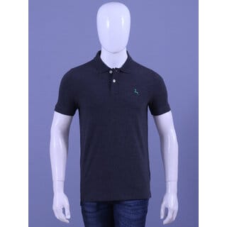 REDLINE MENS CHARCOAL MAL EMBROIDERED POLO T-SHIRTS