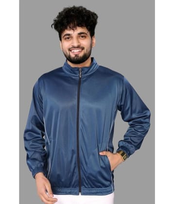 Estro Polyester Mens Casual Jacket - Blue ( Pack of 1 ) - None