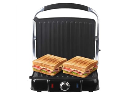 Baltra Fortuna Sandwich Griller 2000W, Non Stick Coated, Non-Toxic, Fixed Grill Plate, Toaster Griller Sandwich Maker, Auto Cut Off, LED Indicator