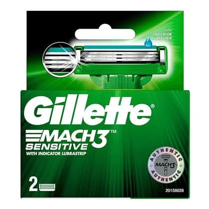 Gillette mach3 sensitive 2 cartridges