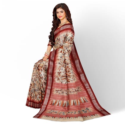 Tussar with handpaint-8-Handpaint