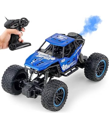 SUNTAP Remote Control Car For Kids With Mist Smoke Effect (Multi color) - Multicolor Plastic Car ( Pack of 1 )