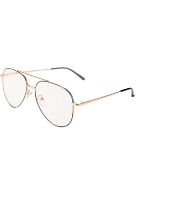 Admire Gold Full Rim Pilot Computer Glasses ( Pack of 1 )