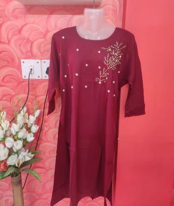 Stone work Kurti