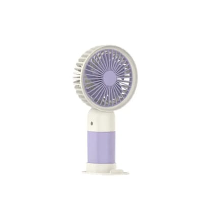Portable Mini Fan | Rechagable Fan | USB Rechargeable Handheld Cute Mini Portable Fan for Office Study Outdoors Home Table with Detachable Base